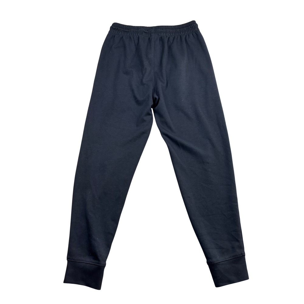 LEG3ND Mens Joggers Black Athletic Sweatpants Zipper Pockets Size Medium